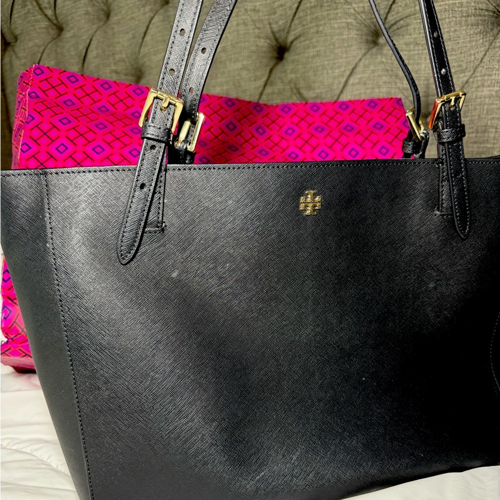 Tory Burch Black Tote Bag